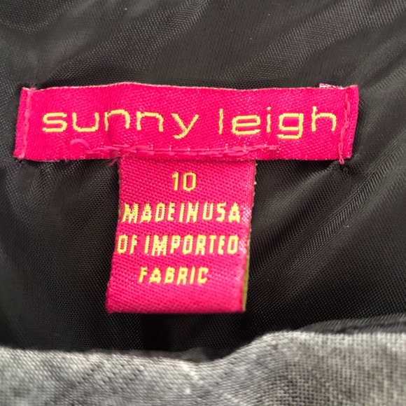 Sunny Leigh 100% Cotton Pencil Skirt Size 10 - Picture 3 of 4